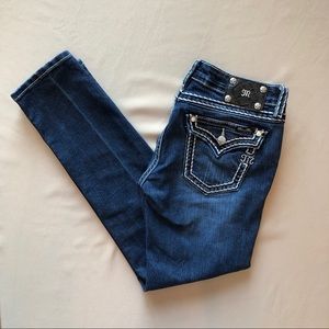 Miss Me Embellished Skinny Leg Jeans 31